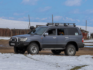 Mongolia jeeps