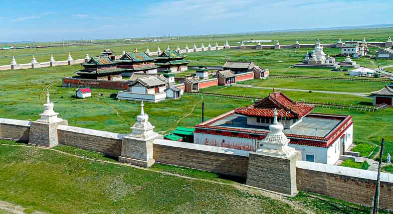 Orkhon Valley Erdenezuu monastery