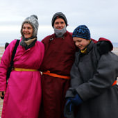 Gobi desert tour in winter
