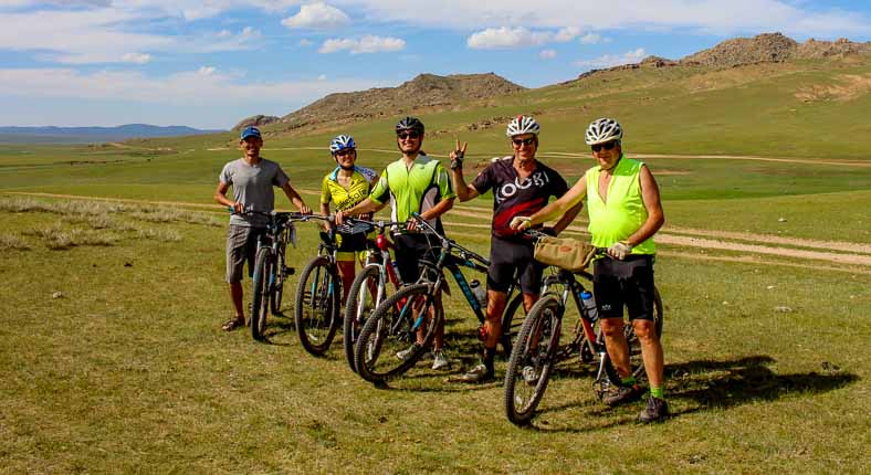Mongolia cycling