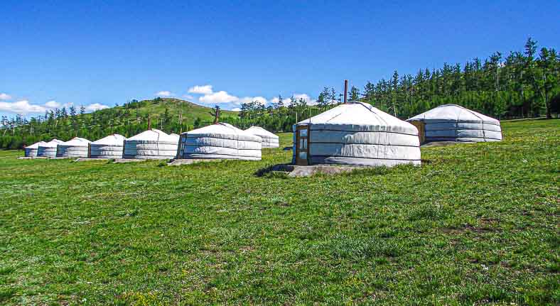 Mongolia ger accommodation