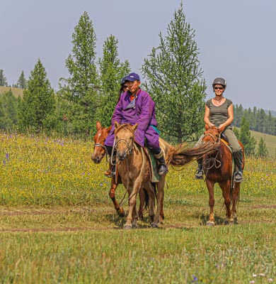 Mongolia horseback tour