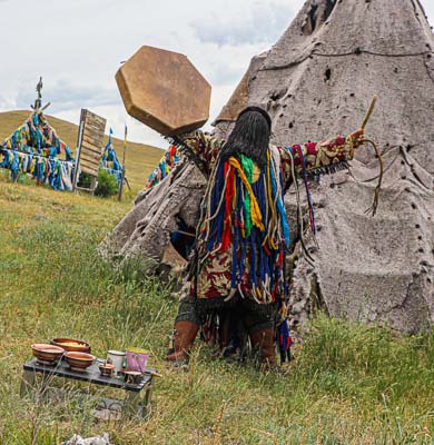 Mongolia shaman