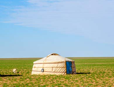 Mongolian tent