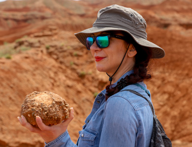 Gobi desert fossils