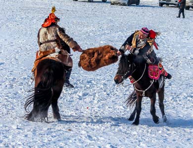 western Mongolia eagle festival
