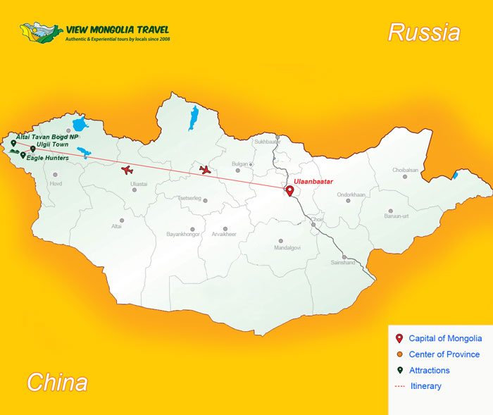 altai mountains map