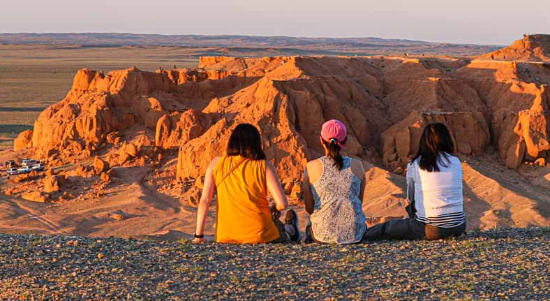 Mongolia flaming cliffs