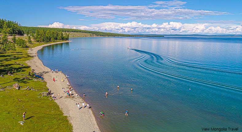 Mongolia Khuvsgul lake