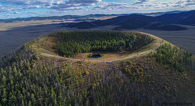 Mongolia volcano