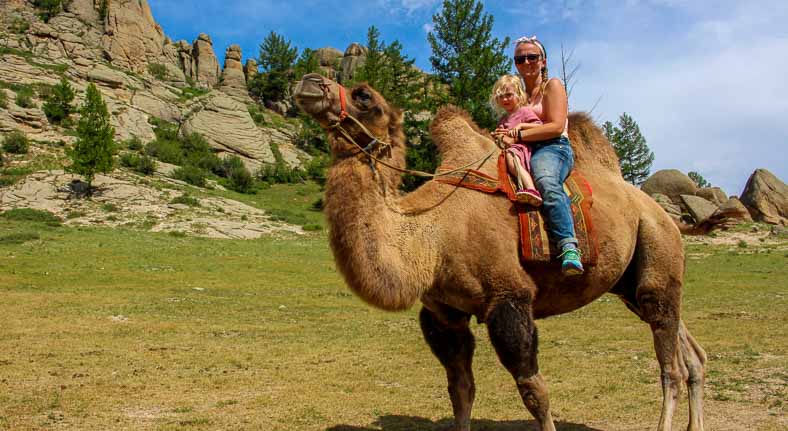 Travel Mongolia with kids