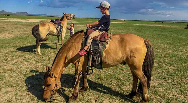 Travel Mongolia with children