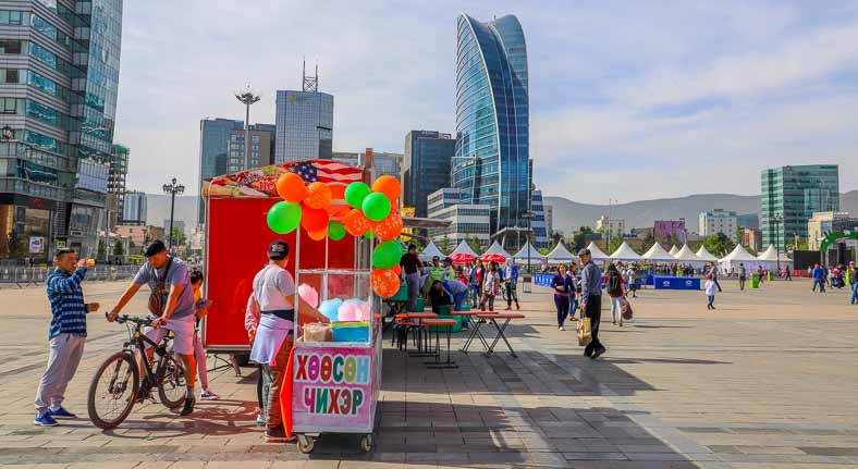 Ulaanbaatar Sukhbaatar square