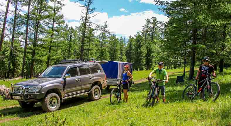 Mountain biking adventure Mongolia