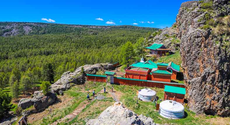 Tuvhun monastery Mongolia