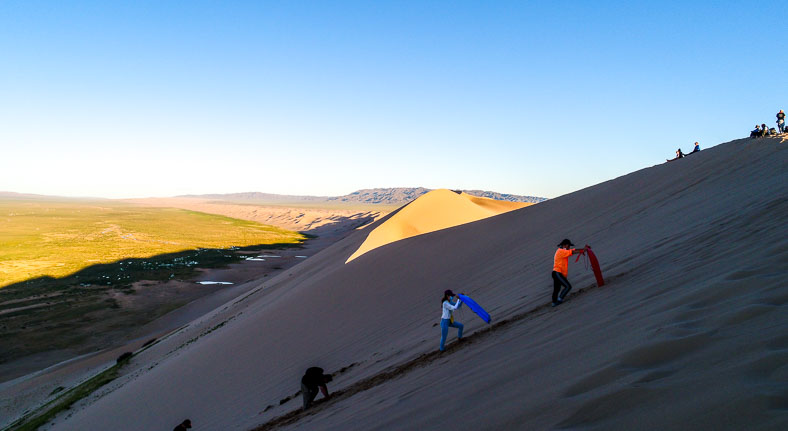 Mongolia sand dune