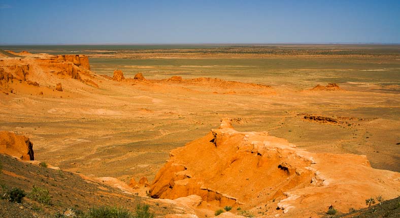 Gobi desert Flaming Cliffs