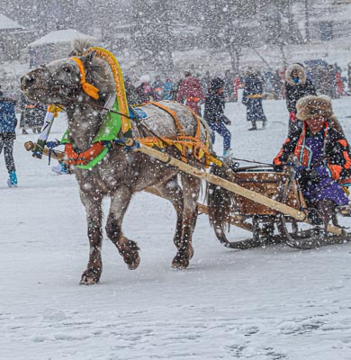 Mongolia ice festival