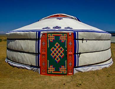 Mongolian yurt