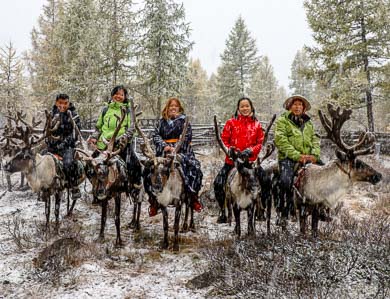 visit reindeer tribe