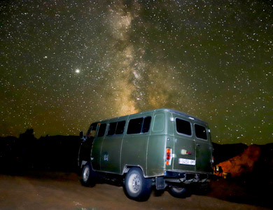 Gobi desert star